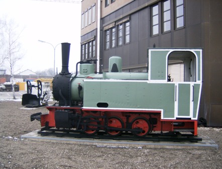Eine wunderschne alte Lokomotive