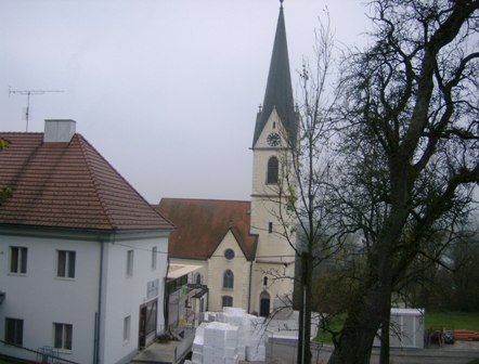 Die Kirche von Allhaming