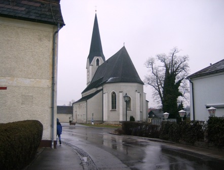 Die Kirche von Eberschwang