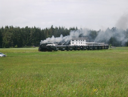 Die Dampfbahn bei Alt-Nagelberg