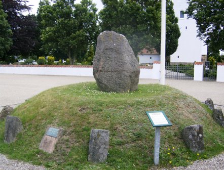 Runenstein in Laeborg
