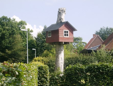 Ein Luxus-Baumhaus