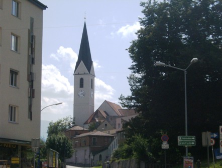 Die Kirche von Knittelfeld