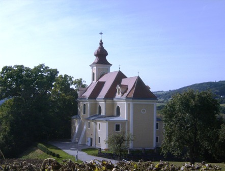 Die Kirche von Säusenstein