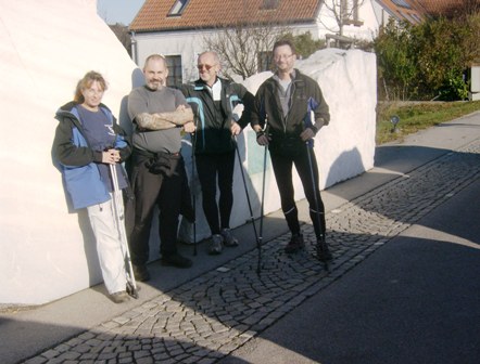 Karin, Ernst, Werner und Gerhard bei MyWay