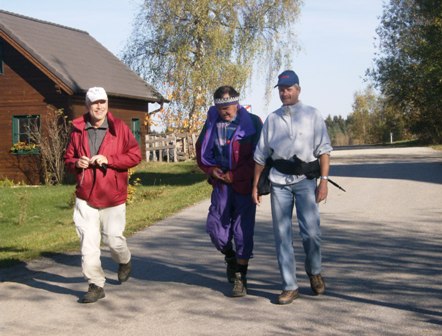 Alfred Alt, Franz Füreder und Gerhard Hollerer - 3 Top-Marathonis