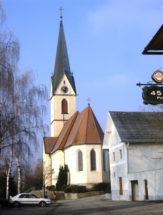 Die Kirche von Allhaming
