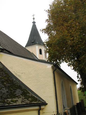 Die Kirche von St.Leonhard bei Pucking