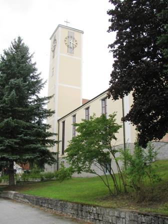 Die Kirche von Alt-Nagelberg