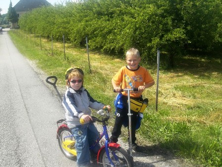 Die Jüngsten sind auch mit dabei