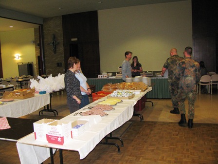 Das Frühstücksbuffet