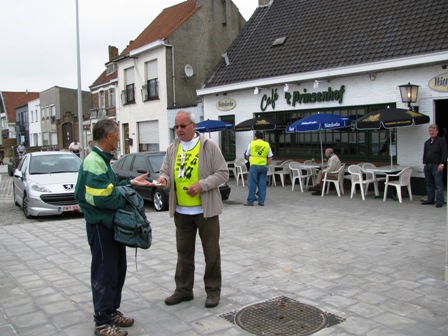 An der Kontrolle in Lissewege