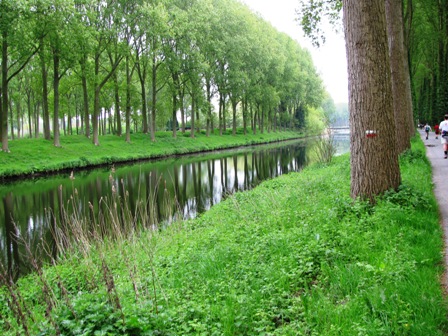 Ein Blick auf den 'Damse Vaart'