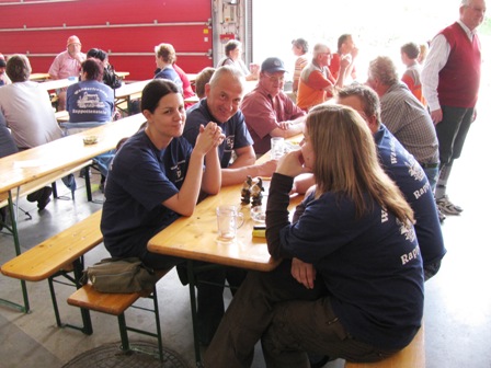 Die Fichtinger's sind schon im Ziel