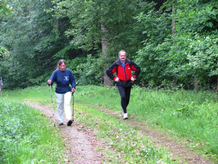 Karin und Walter im typischen Schritt