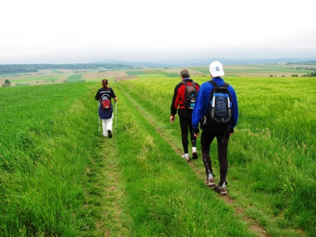 Über Höhenrücken...