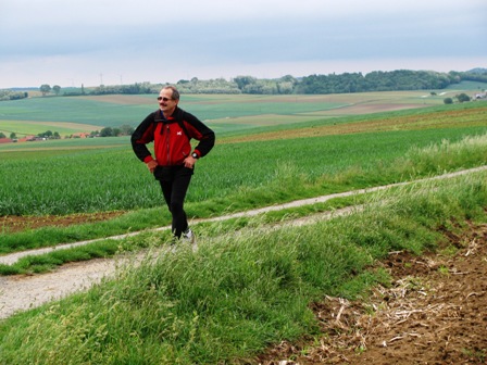 Walter genießt die Aussicht