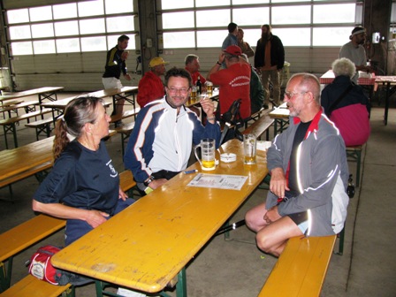 Gerhard Reuter und Werner Geishofer - unsere Kremser Freunde haben wir nun auch endlich eingeholt