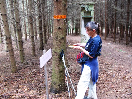 ...der 3. Selbstkontrolle mitten im Wald
