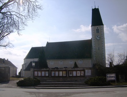 Die Kirche von Hafnerbach