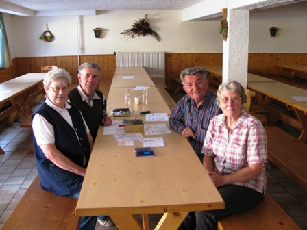 Die netten Mitarbeiter bei der 2.K+L in Oberhameten