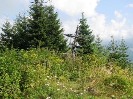 Gipfelkreuz auf der Adlerkuppe