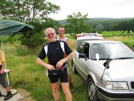 Werner und Ernst locker und gutgelaunt