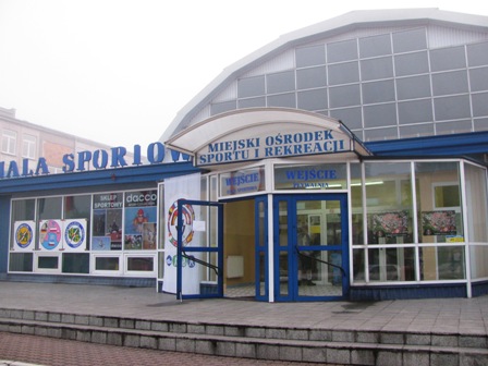 In dieser hochsicherheitsbewachten Sporthalle konnte man übernachten