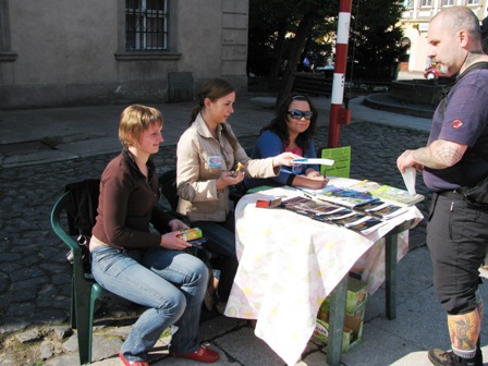 ...und die attraktiv besetzte Kontroll- und Labestelle