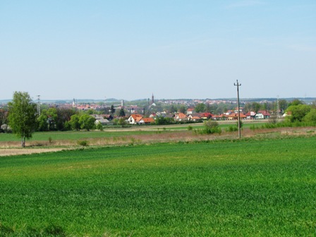 ...sowie auf die Stadt selbst