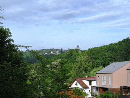 Fernblick zur Rosenburg - leider gehts dort nicht hinauf