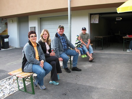 ...und die sehr netten Mitarbeiter warten auf die Wanderer