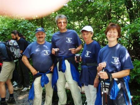 Foto der Wanderfreunde Rappottenstein im 'Paradies'