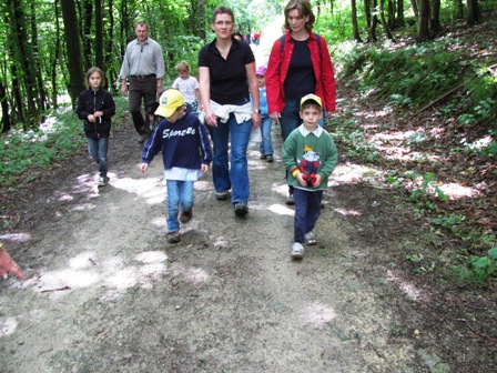 Sehr viele Kinder sind auf der Strecke unterwegs - diese Veranstaltung ist ein wahres Fest für Familien