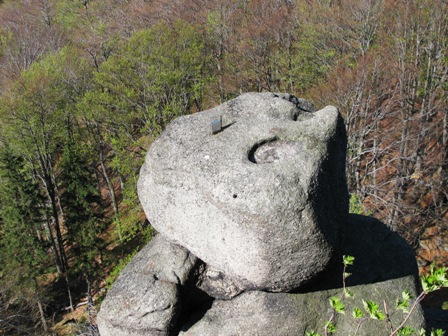 Blick auf die Felsen vom Palicnik aus