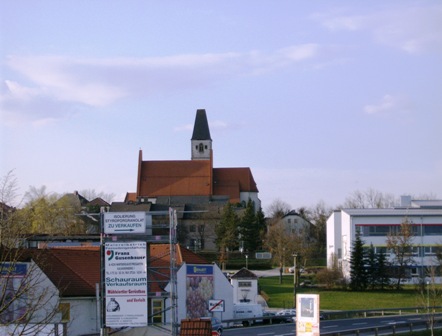 Die Kirche von Wartberg ob der Aist