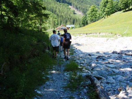 Steiniger Weg bis zur Halbzeit des Marathon