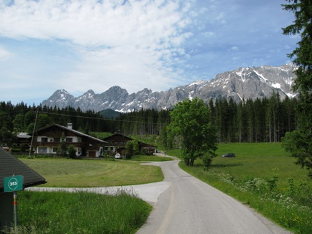 Ein letzter Blick zum Berg