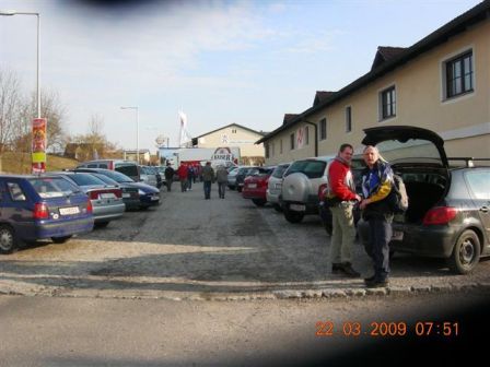 Blick zu Start/Ziel bei der ASK Sportanlage Pregarten