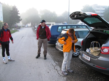 Ing.Walter Preißl begrüßt Alfred und Christa Alt
