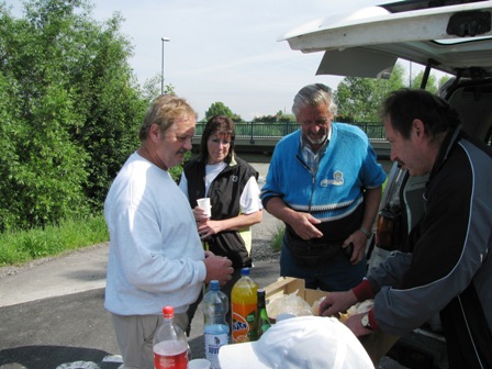 Die Wanderfreunde aus Bayern haben uns auch wieder eingeholt