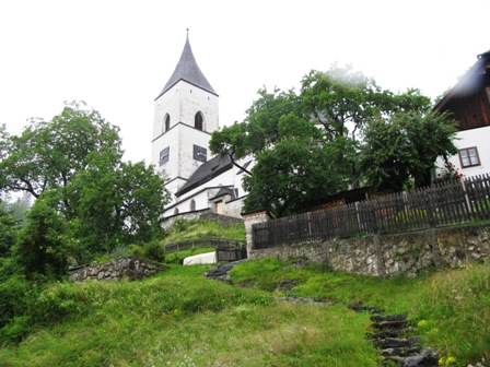 Die Kirche von Pürgg