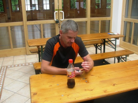 Gerhard Hollerer ist schon 'trockengelegt' und gestärkt