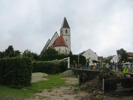 Die Kirche von Wartberg ob der Aist