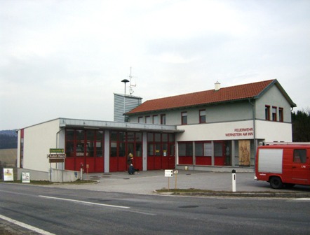 Das Feuerwehrhaus von Wernstein am Inn - die 2. K+L...