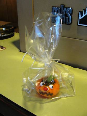 Hallo-Wien (Halloween) - ein nettes Geschenk der Wanderbren Ottakring - nochmals herzlichen Dank