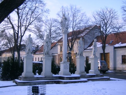 Statuen in Stammersdorf...