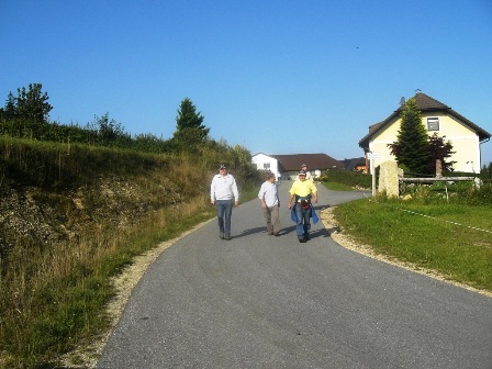 Die Kollegen aus Freistadt am Weg