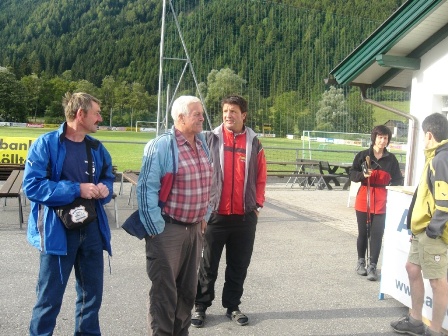 Auch unser Freund Johann Reiter aus Stainach ist hier