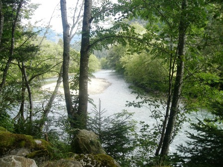 Schöner Blick auf die Möll